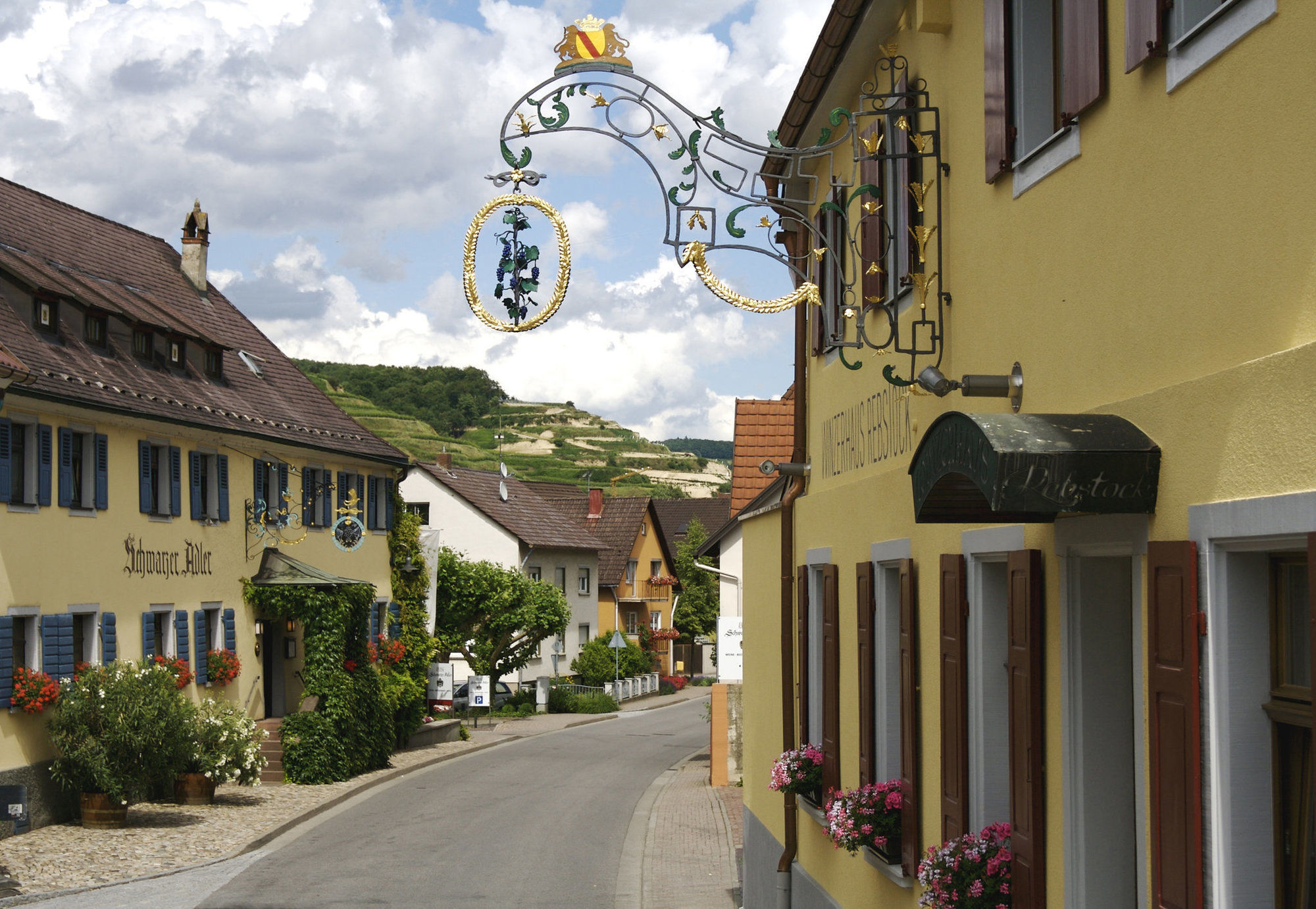 Schwarzer Adler Hotel Vogtsburg Exterior foto